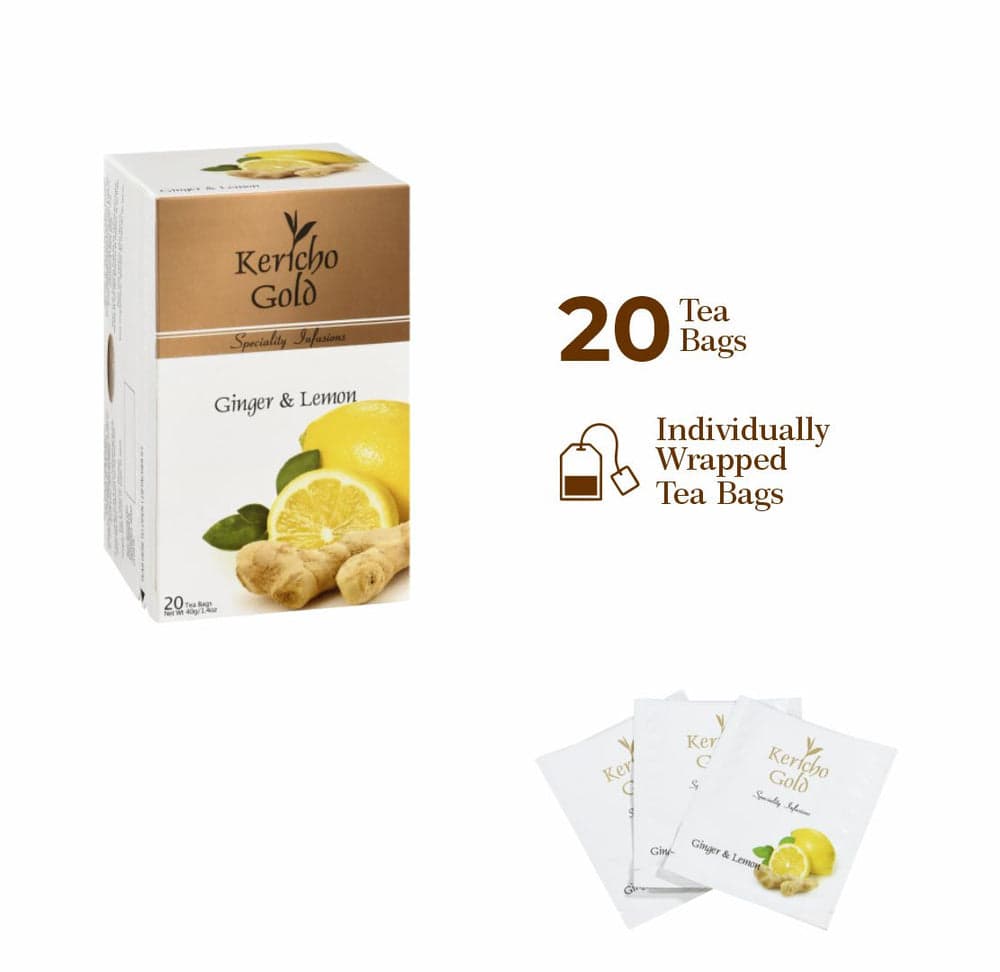 Ginger & Lemon x 20