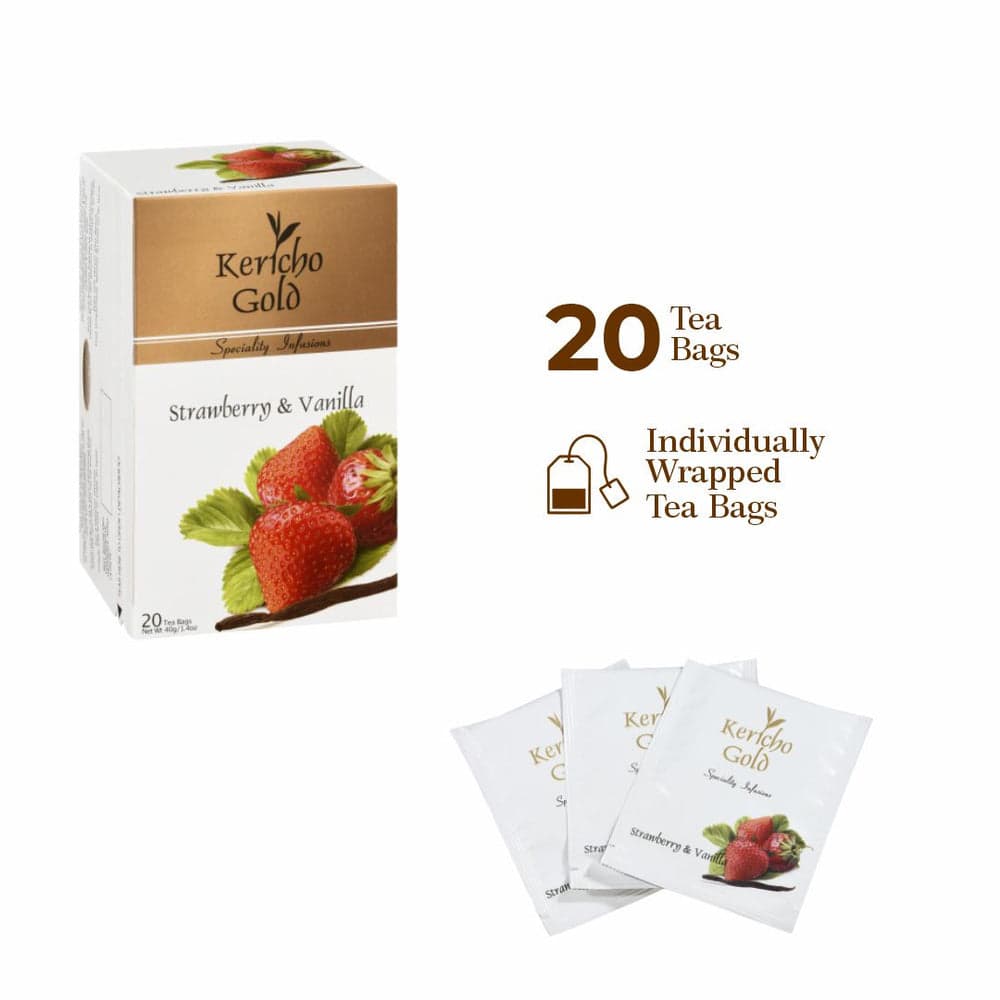 Strawberry & Vanilla Infusion x 20